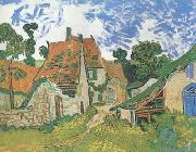 Vincent Van Gogh Village Street in Auveers (nn04) Spain oil painting artist